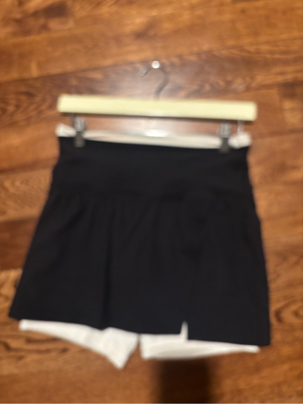 lululemon athletica Black Women's Skort with White Liner